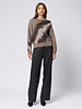Pomandere Jacquard Knitwear Coffee