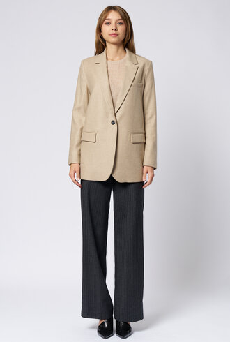 Pomandere Long Jacket Vanilla