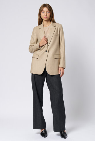 Pomandere Long Jacket Vanilla
