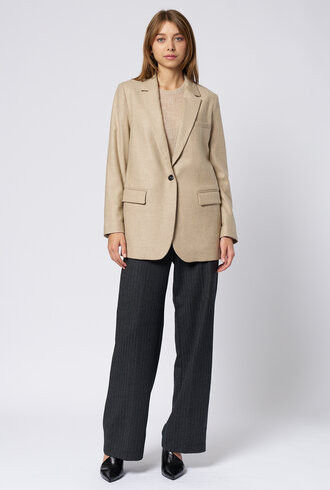 Pomandere Long Jacket Vanilla
