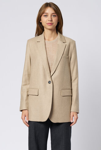 Pomandere Long Jacket Vanilla