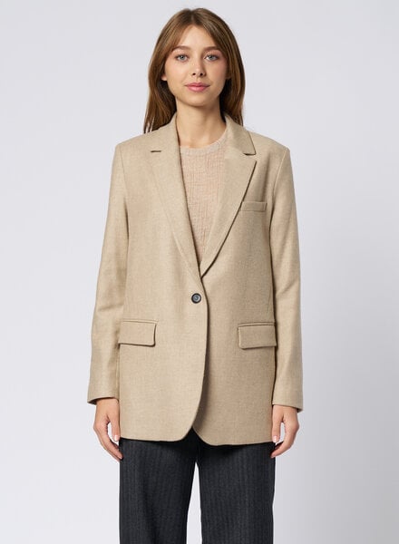 Pomandere Long Jacket Vanilla