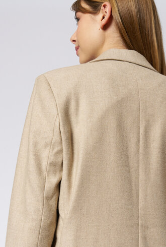Pomandere Long Jacket Vanilla
