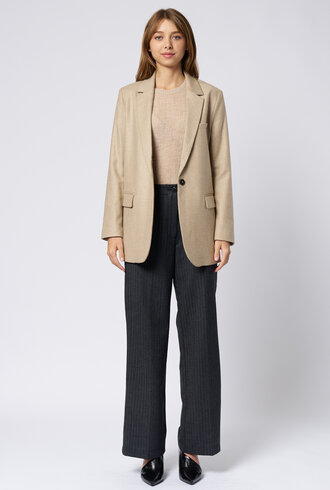 Pomandere Long Jacket Vanilla