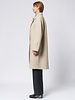 Pomandere Wool Coat Ivory