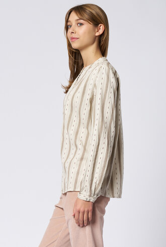 Bsbee Sonora Shirt Sand/ Wine
