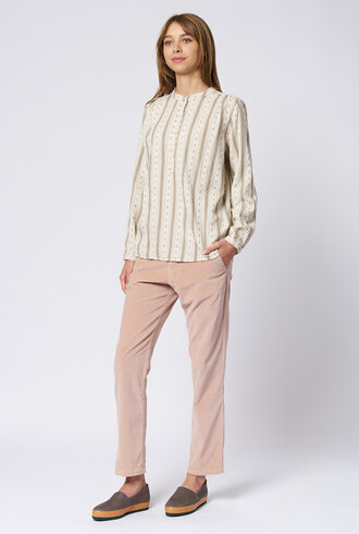 Bsbee Sonora Shirt Sand/ Wine
