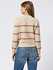 The Great The Shrunken Pullover Cream Stripe