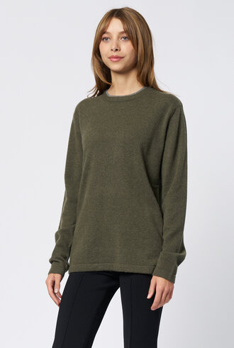 Kokun Two Layer Cashmere Army
