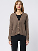 Kokun Cropped  Cardigan Hazelnut