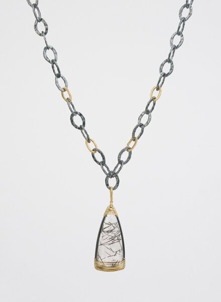 Dana Kellin Fine Rutilated Quartz Necklace