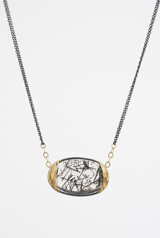 Dana Kellin Fine Rutilated Quartz Necklace