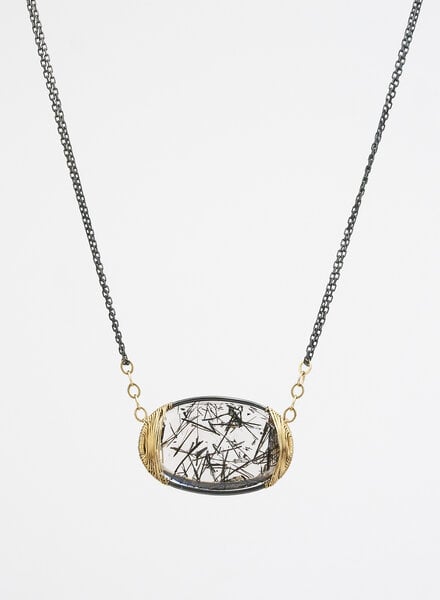 Dana Kellin Fine Rutilated Quartz Necklace