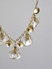 Dana Kellin Fashion Mauve Mix Gold Necklace