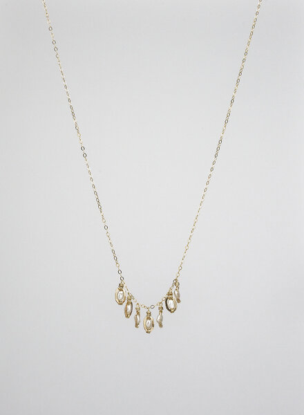 Dana Kellin Fashion Pearl Drops Necklace