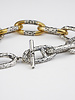 TAT2 VintageTwo Tone Chain Bracelet