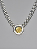 TAT2 Vintage Silver Olena Coin Necklace