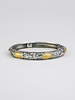 TAT2 Vintage Silver Cela Coin Bangle