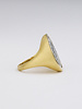 TAT2 Gold Roman Man Coin Ring
