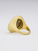 TAT2 Gold Roman Man Coin Ring
