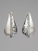 TAT2 Vintage Silver Teardrop Earrings