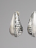 TAT2 Vintage Silver Teardrop Earrings