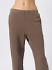 Raquel Allegra Tira Sweatpants Taupe Gold Stripe