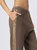 Raquel Allegra Tira Sweatpants Taupe Gold Stripe