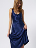 Raquel Allegra Valentina Midi Dress Navy