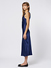 Raquel Allegra Valentina Midi Dress Navy