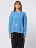 Raquel Allegra Hesperia Sweatshirt Wash Blue
