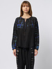 Raquel Allegra Poet Blouse Black