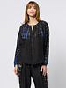 Raquel Allegra Poet Blouse Black