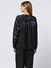 Raquel Allegra Poet Blouse Black