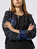 Raquel Allegra Poet Blouse Black
