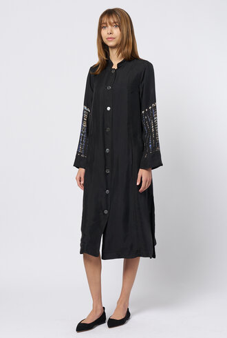 Raquel Allegra Cora Duster Black
