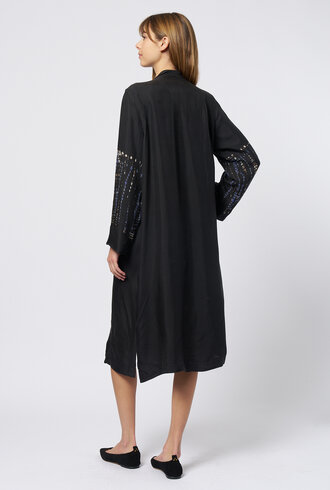 Raquel Allegra Cora Duster Black