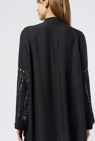 Raquel Allegra Cora Duster Black