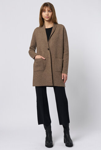 Kokun Car Coat Yak Walnut