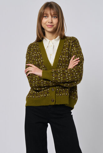 The Great The Slouch Cardigan Army Paisley