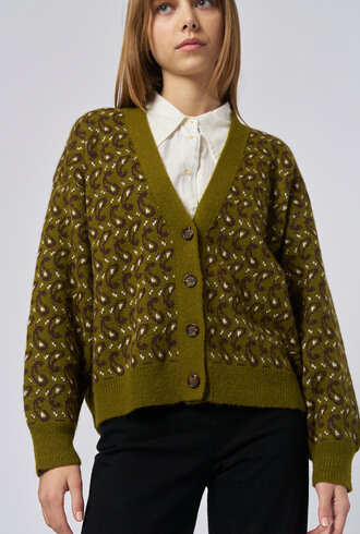 The Great The Slouch Cardigan Army Paisley