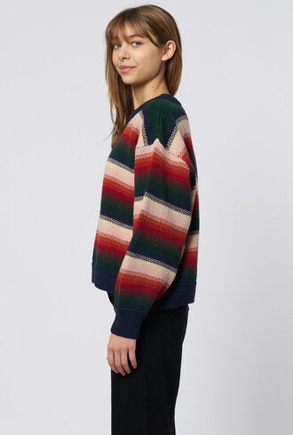 The Great The Bubble Pullover Stripe