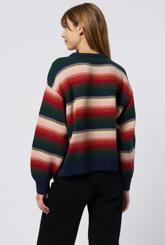 The Great The Bubble Pullover Stripe