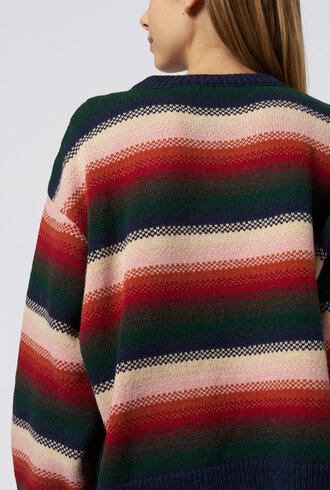 The Great The Bubble Pullover Stripe