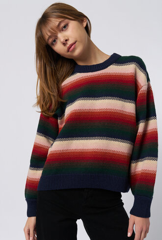 The Great The Bubble Pullover Stripe