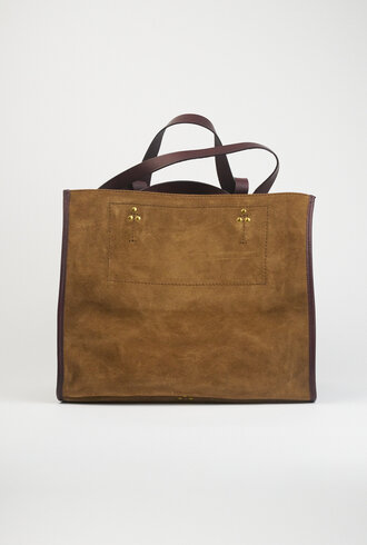 Jerome Dreyfuss Leon M, Split Suede Tabac