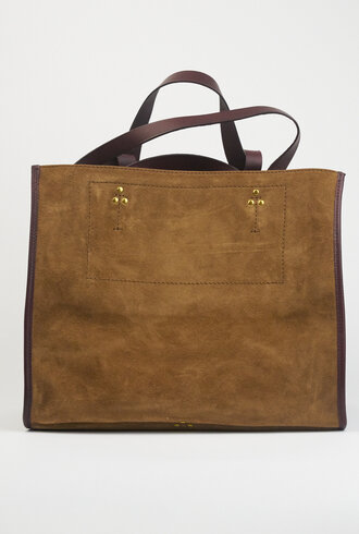 Jerome Dreyfuss Leon M, Split Suede Tabac