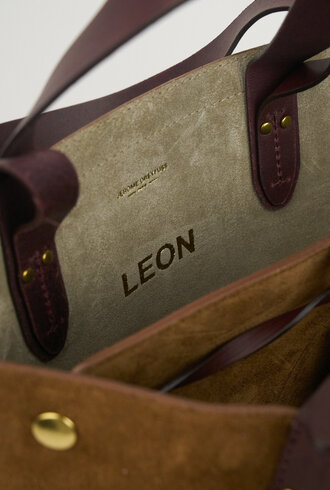Jerome Dreyfuss Leon M, Split Suede Tabac