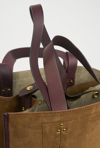 Jerome Dreyfuss Leon M, Split Suede Tabac