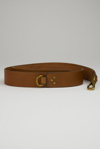 Jerome Dreyfuss Bandouliere Simple Cowhide Strap Chene